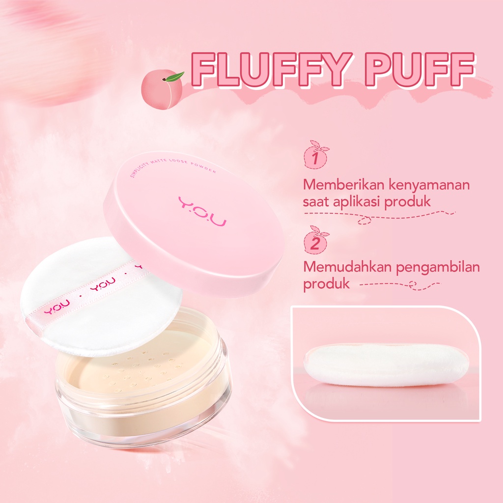 YOU Simplicity Matte Loose Powder W704 Light Beige