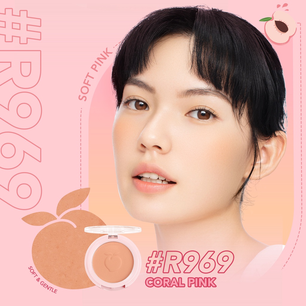 YOU Simplicity Flush Blush - R969 Coral Pink (Blush On) YOU Simplicity Flush Blush - R969 Coral Pink (Blush On)