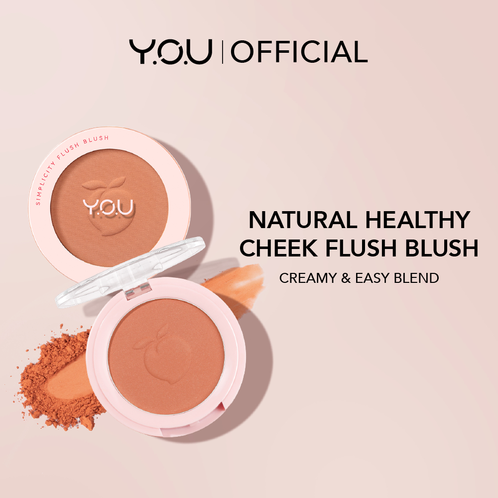 YOU Simplicity Flush Blush - R969 Coral Pink (Blush On) YOU Simplicity Flush Blush - R969 Coral Pink (Blush On)