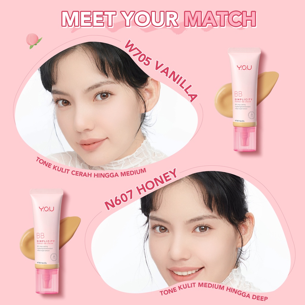 YOU Simplicity Perfect BB Cream W705 VANILLA