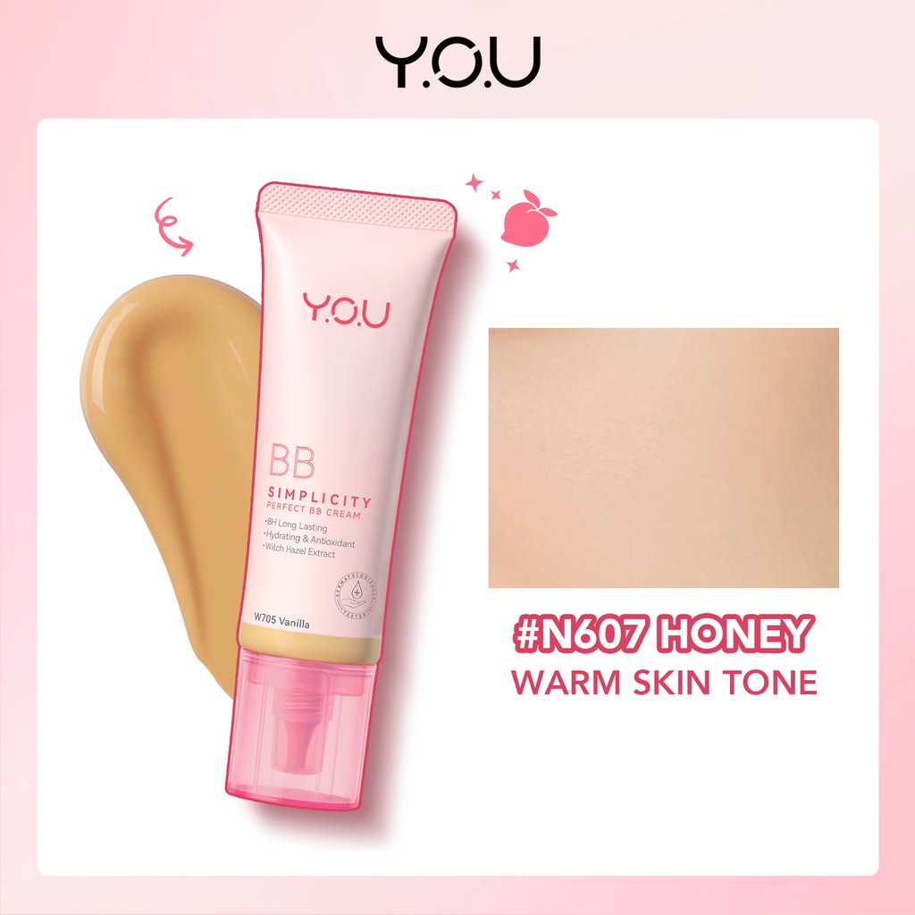 YOU Simplicity Perfect BB Cream N607 HONEY