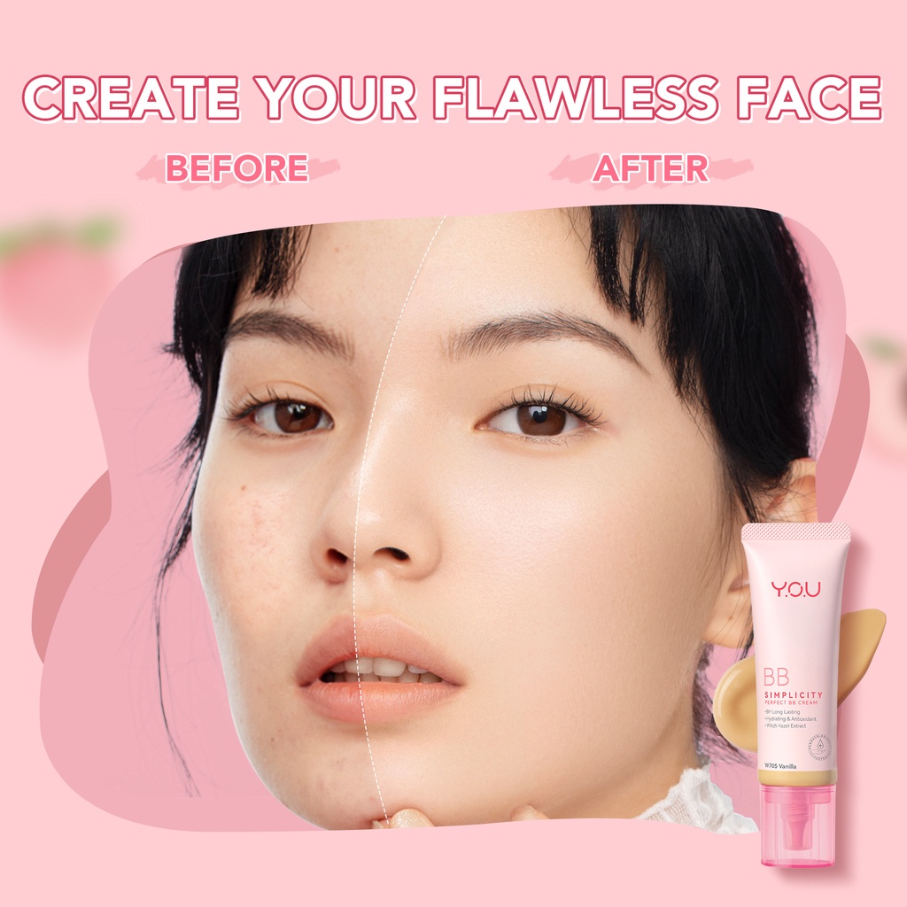 YOU Simplicity Perfect BB Cream N607 HONEY