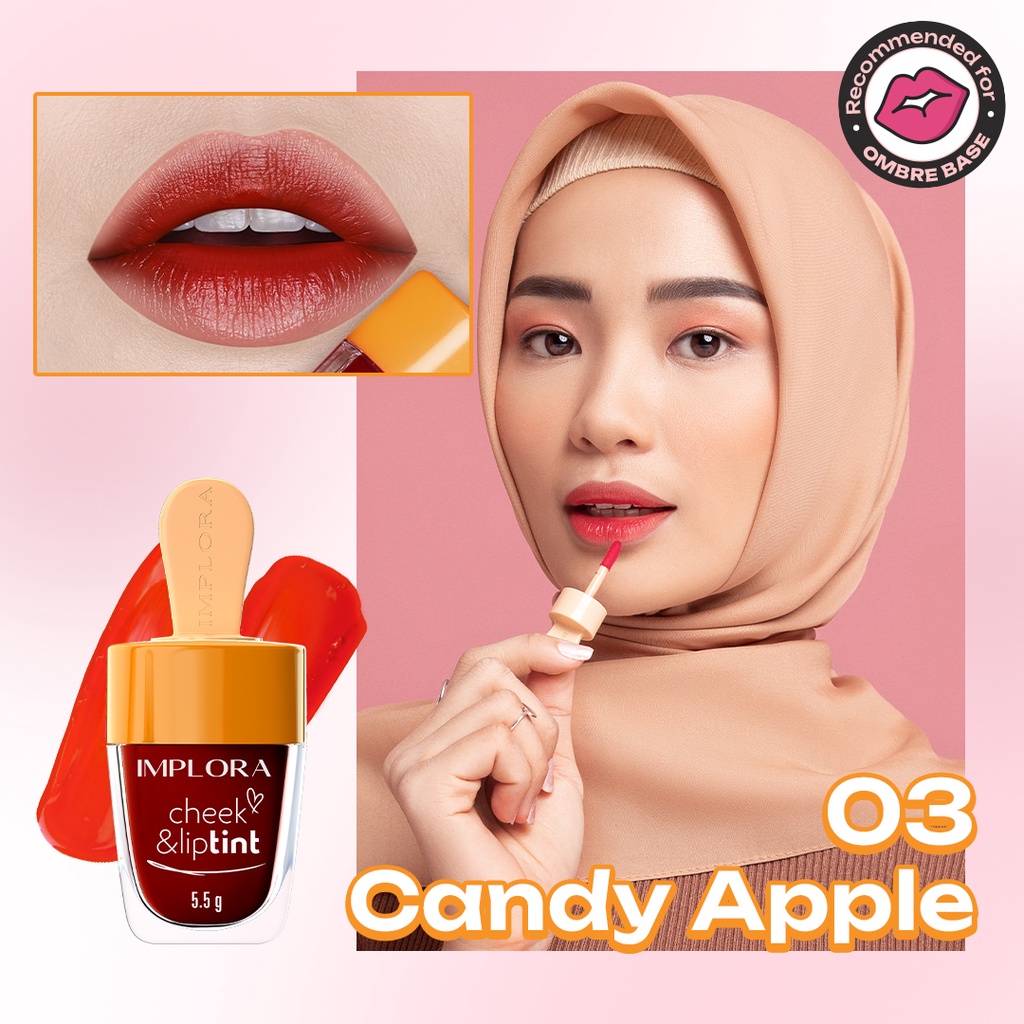 Implora Cheek & Liptint 03 Candy Apple Implora Cheek & Liptint 03 Candy Apple