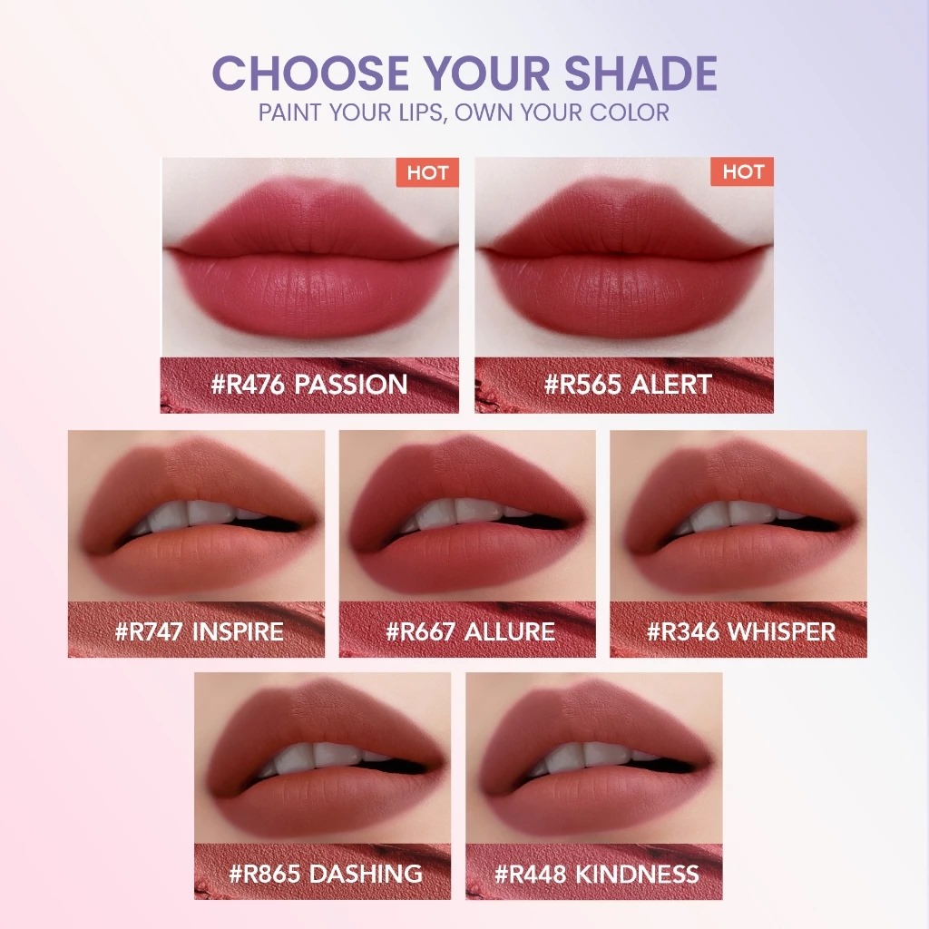 YOU Cloud Paint Matte Lasting Lip Cream 3gr - R346 Whisper