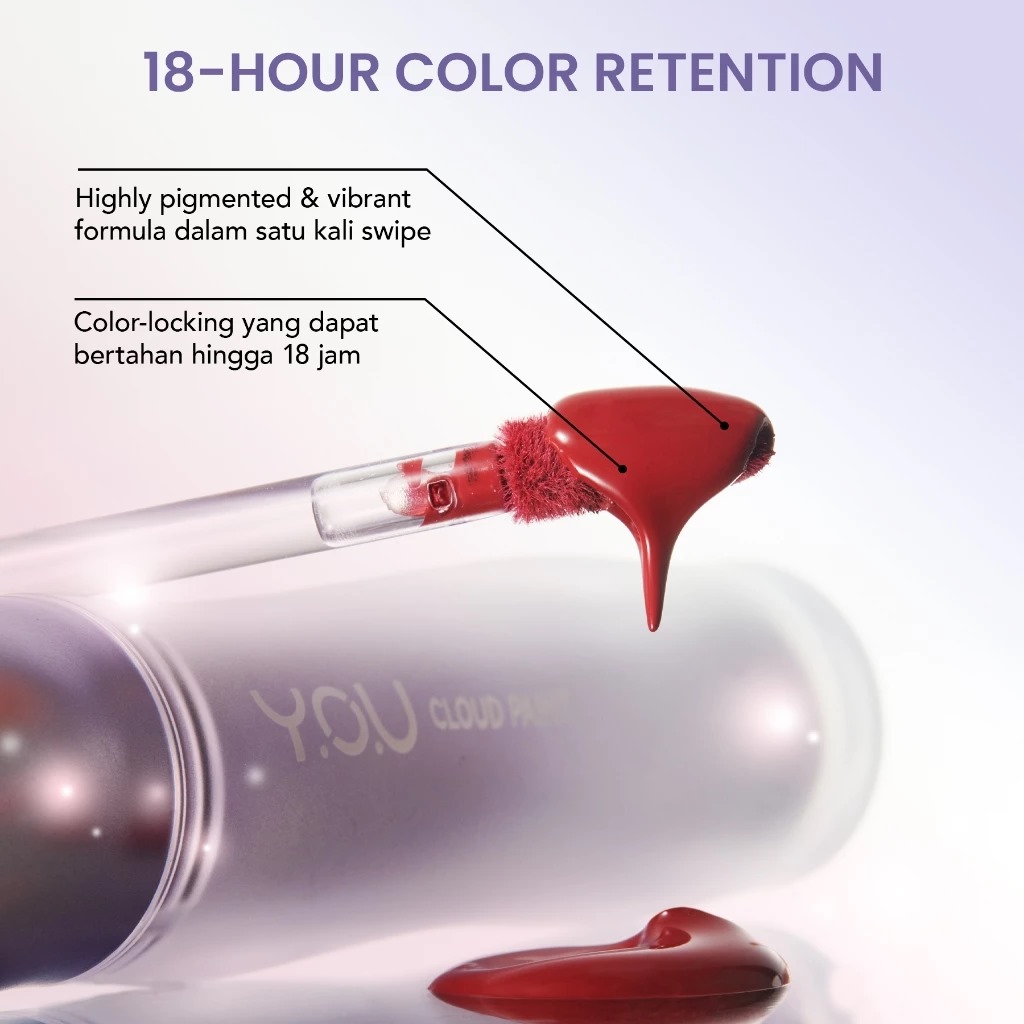 YOU Cloud Paint Matte Lasting Lip Cream 3gr - R565 Alert