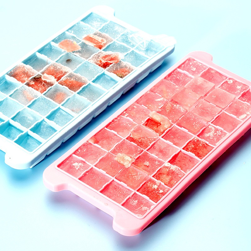 Cetakan Es Batu Silikon + Tutup Isi 36