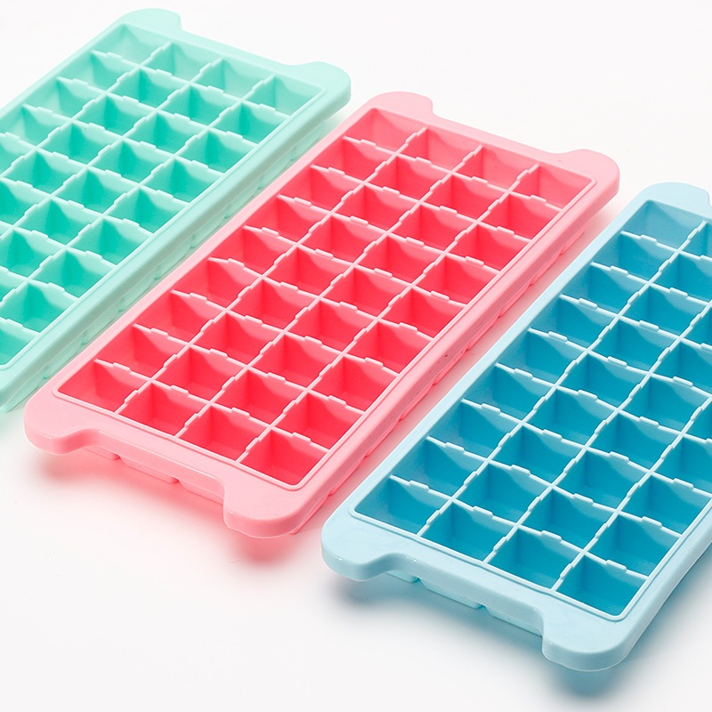 Cetakan Es Batu Silikon + Tutup Isi 36