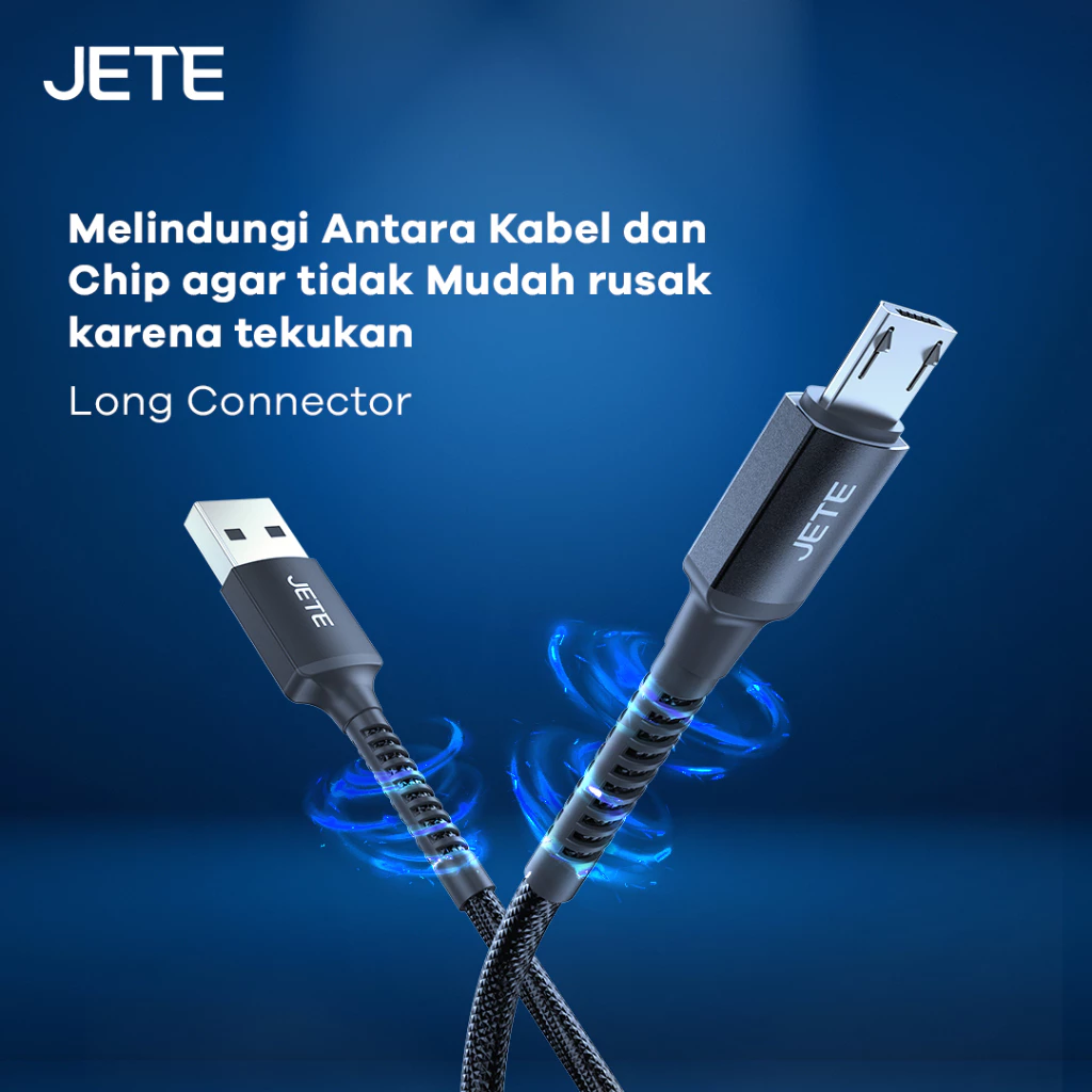 JETE Kabel CA2 Series - Micro USB 2.4A