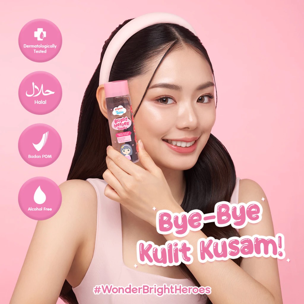 Pigeon Teens Toner 100ml - Bright Heroes