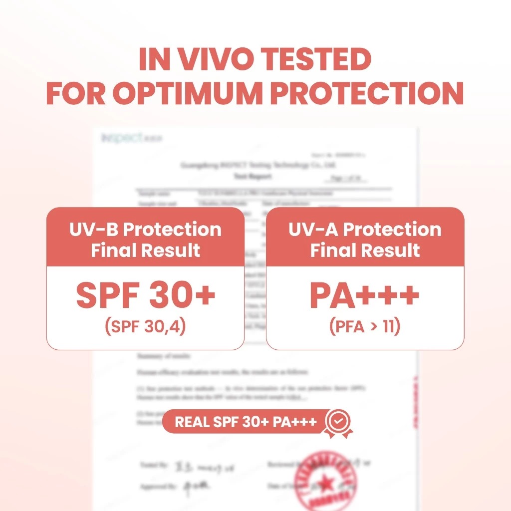 YOU Sunbrella Pro Gentlecare Physical Sunscreen SPF30 PA+++ 30ml