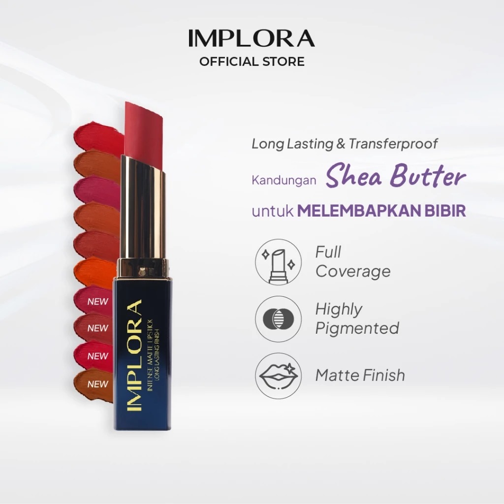 Implora Intense Matte Lipstick 3.5gr - 09 Red Summer