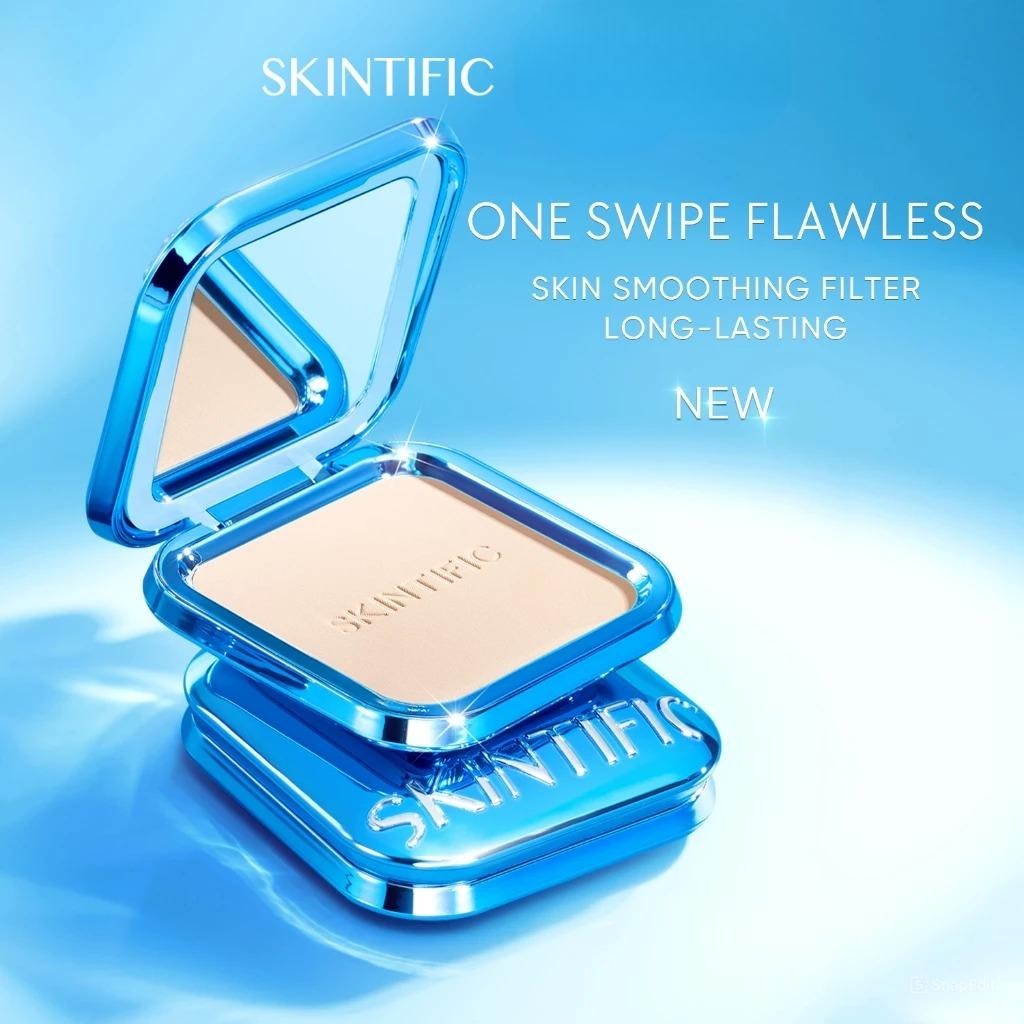Skintific Ultra Cover Powder Foundation 9gr - 02 Ivory Skintific Ultra Cover Powder Foundation 9gr - 02 Ivory