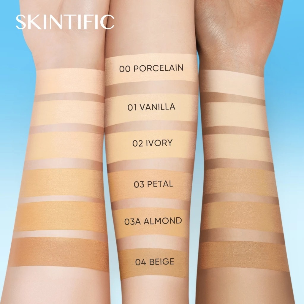 Skintific Ultra Cover Powder Foundation 9gr - 02 Ivory Skintific Ultra Cover Powder Foundation 9gr - 02 Ivory