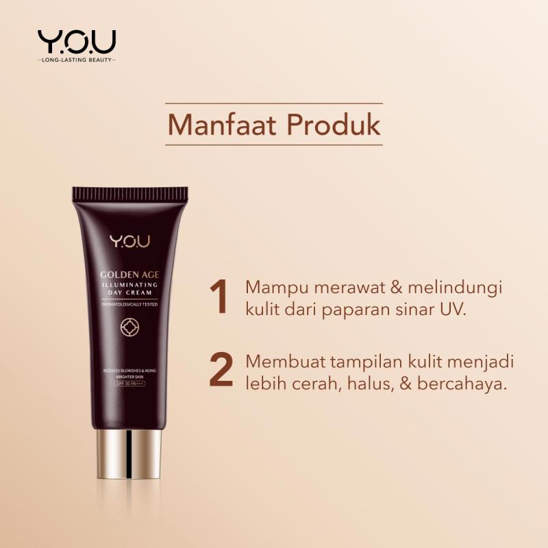 YOU Golden Age Illuminating Day Cream 18gr (Kemasan Tube)