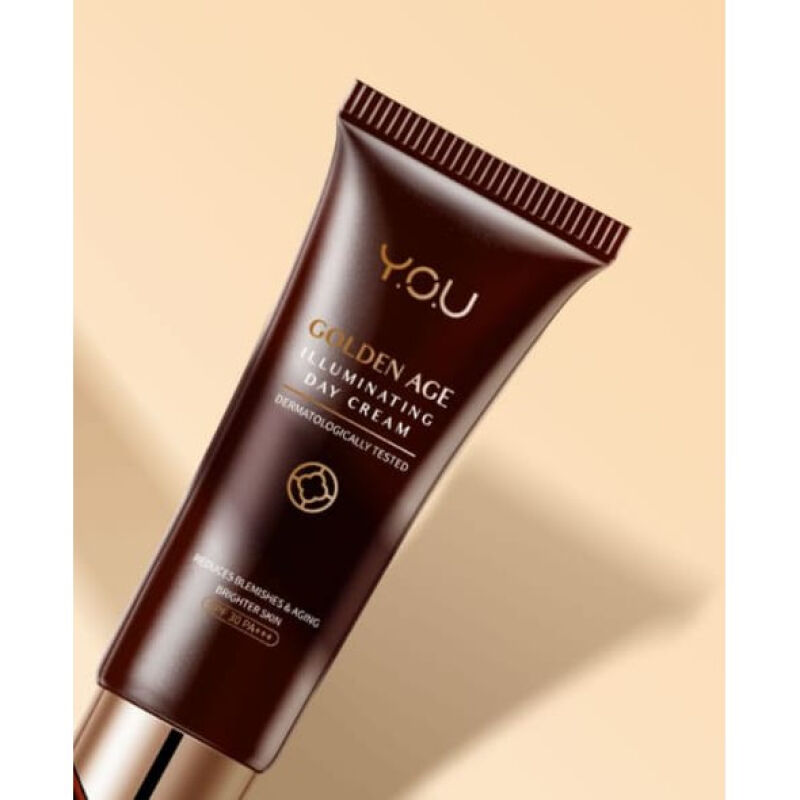 YOU Golden Age Illuminating Day Cream 18gr (Kemasan Tube)