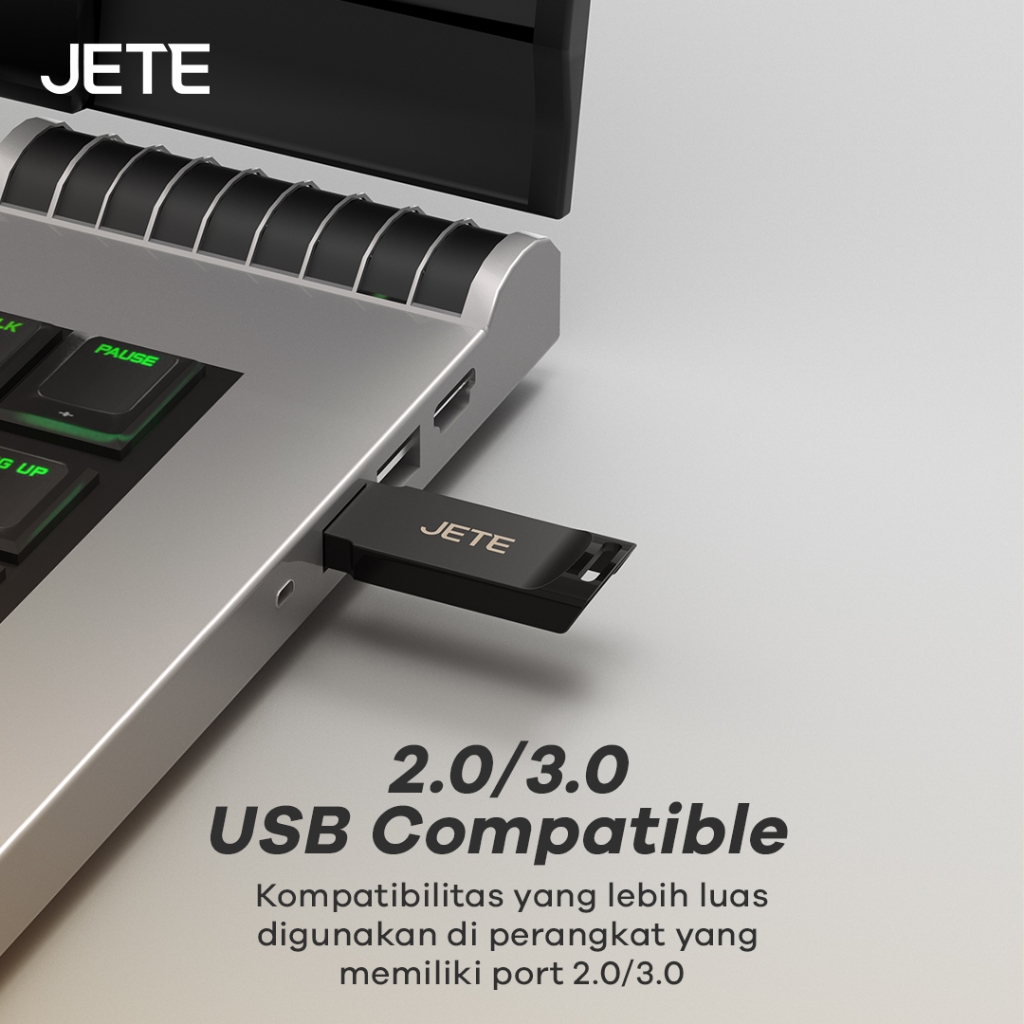 JETE Flashdisk U1 Series - 64GB Compatible USB2.0/3.0