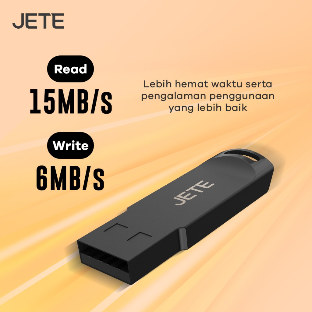JETE Flashdisk U1 Series - 64GB Compatible USB2.0/3.0