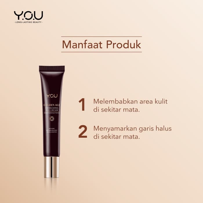YOU Golden Age Energizing Eye Cream 15gr [Intense Eye Firming Treatment]