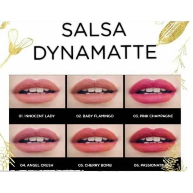SALSA Dynamatte Lip Cream 5gr - 04 Angel Crush