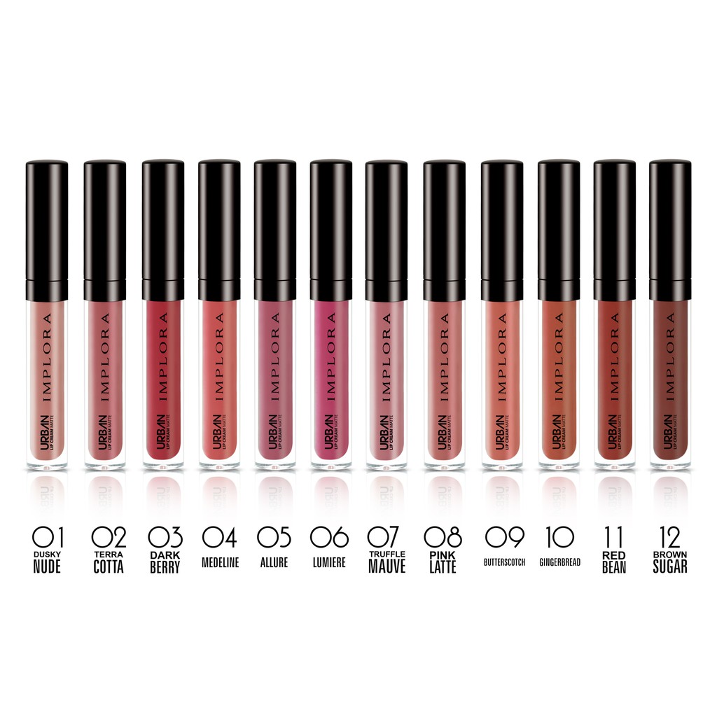 Implora Urban Lipcream Matte - 08 Pink Latte Implora Urban Lipcream Matte - 08 Pink Latte