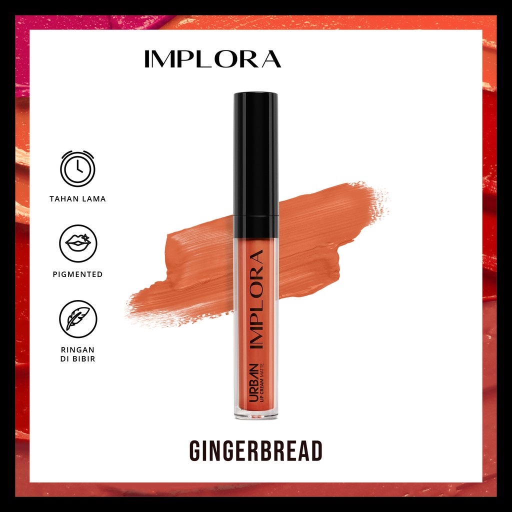 Implora Urban Lipcream Matte - 10 Gingerbread