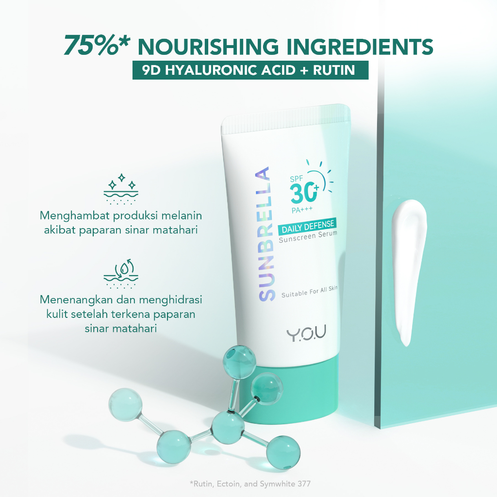 YOU Sunbrella Daily Defense Sunscreen Serum 30ml YOU Sunbrella Daily Defense Sunscreen Serum 30ml