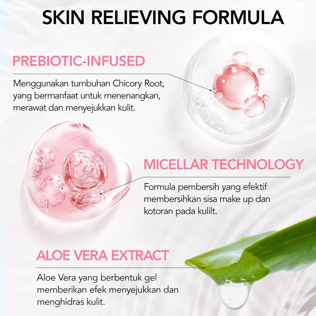 YOU Prebiotic Infused Micellar Cleansing Water 50ml 