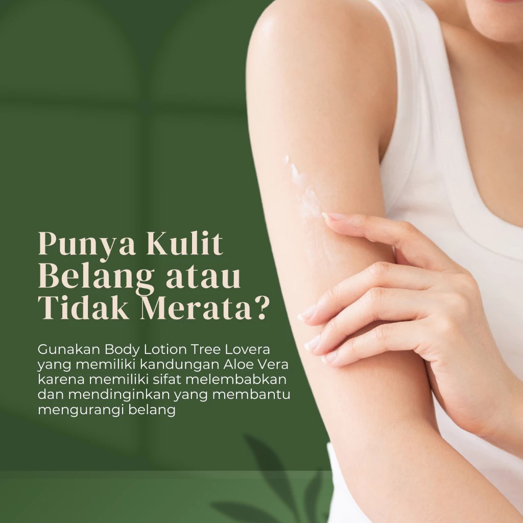 Treelovera Body Lotion White Floral Scents 150ml