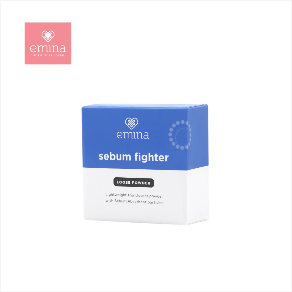 Emina Ms. Pimple Acne Solution Sebum Fighter Loose Powder 8gr