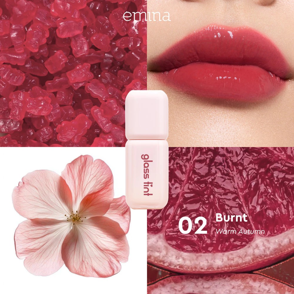 Emina Glass Tint 3gr - 02 Burnt