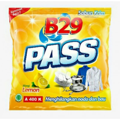 B29 Cream PASS Sabun Colek Kuning Sachet 85gr B29 Cream PASS Sabun Colek Kuning Sachet 85gr
