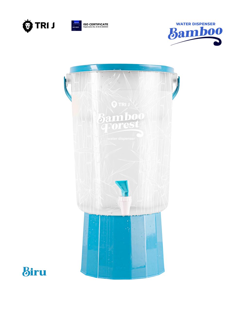 TRI J - Water Dispenser Bamboo (Dispenser Air Motif Bambu)
