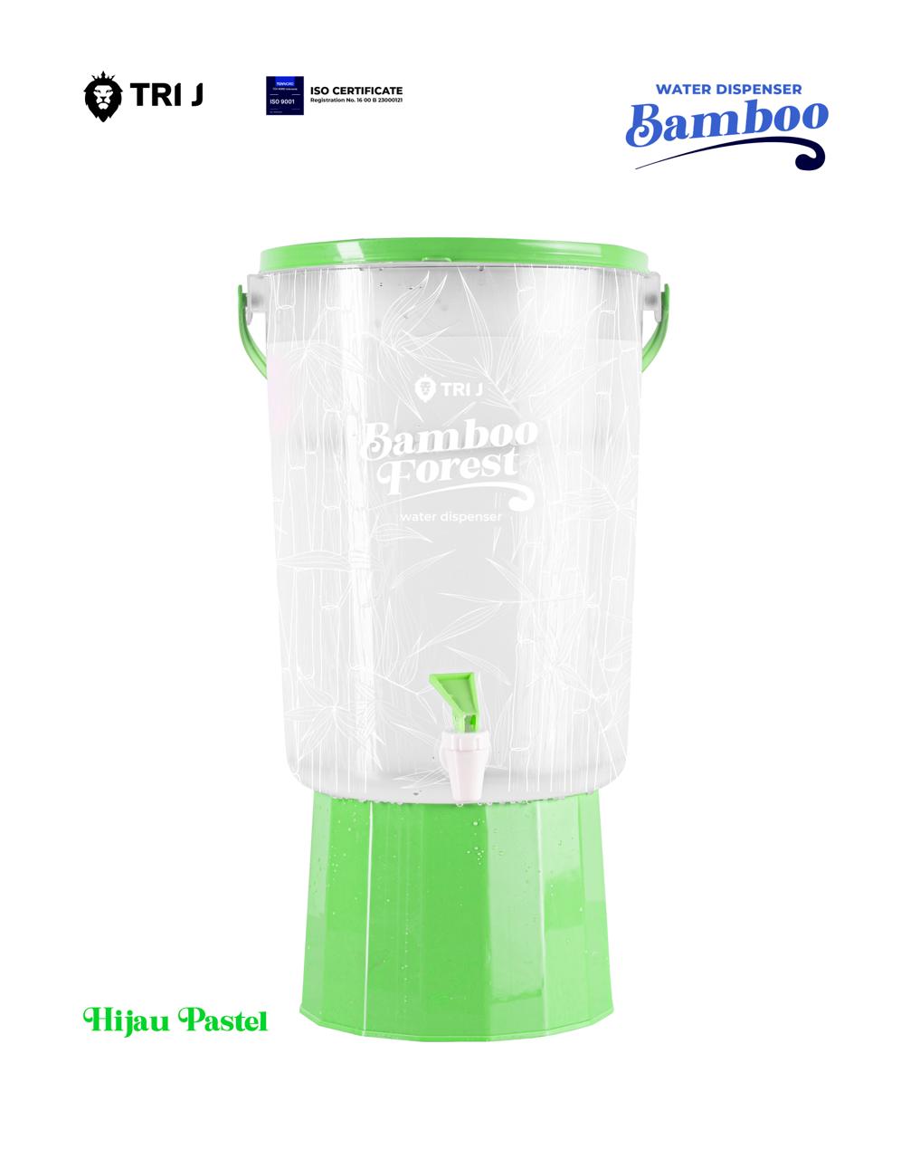 TRI J - Water Dispenser Bamboo (Dispenser Air Motif Bambu)