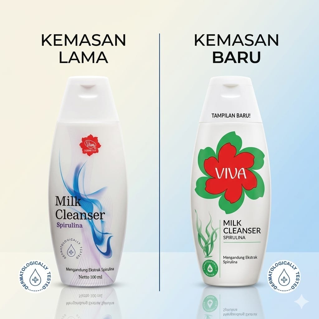 VIVA Milk Cleanser Spirulina 100ml VIVA Milk Cleanser Spirulina 100ml