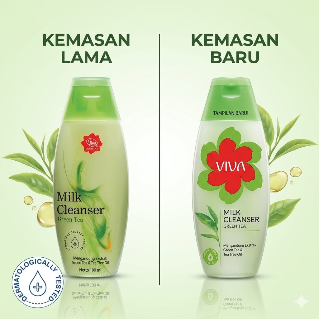 VIVA Milk Cleanser Green Tea 100ml VIVA Milk Cleanser Green Tea 100ml