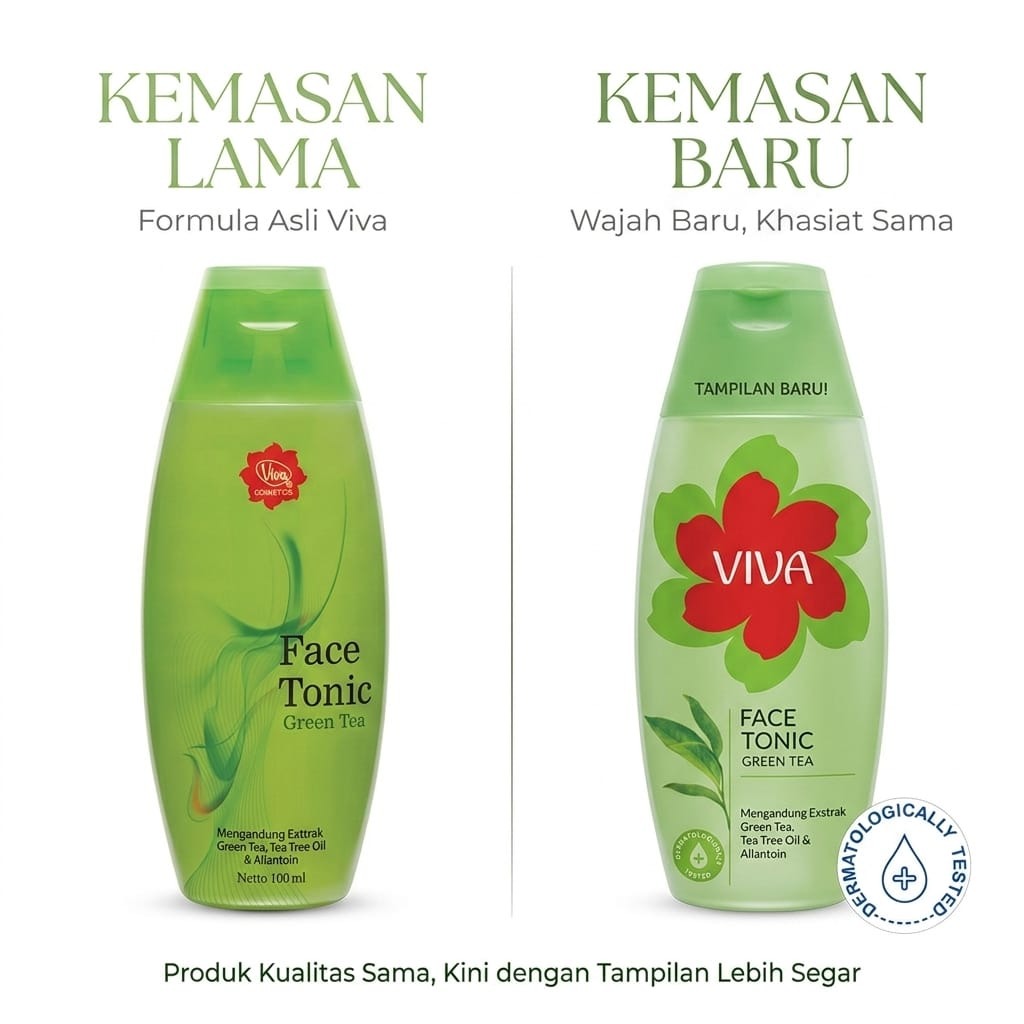 VIVA Face Tonic Green Tea 100ml VIVA Face Tonic Green Tea 100ml