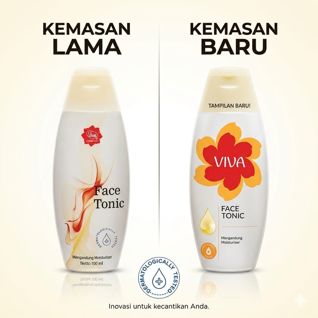 VIVA Face Tonic 200ml (Besar) VIVA Face Tonic 200ml (Besar)