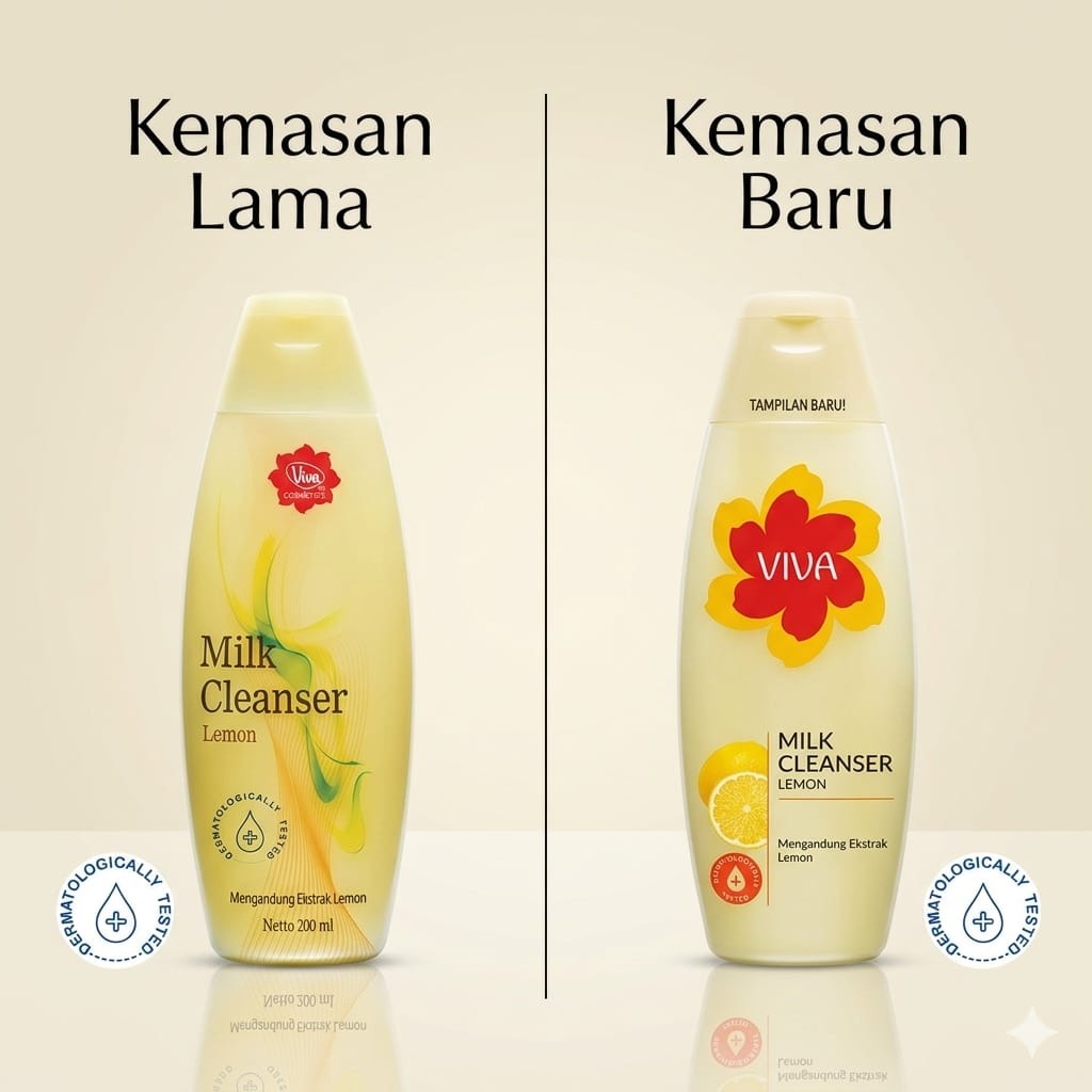 VIVA Face Tonic Lemon 200ml (Besar)