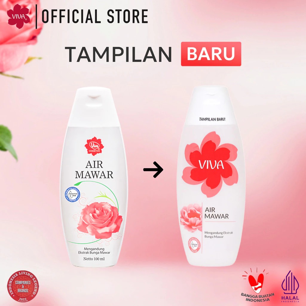 VIVA Air Mawar 100ml
