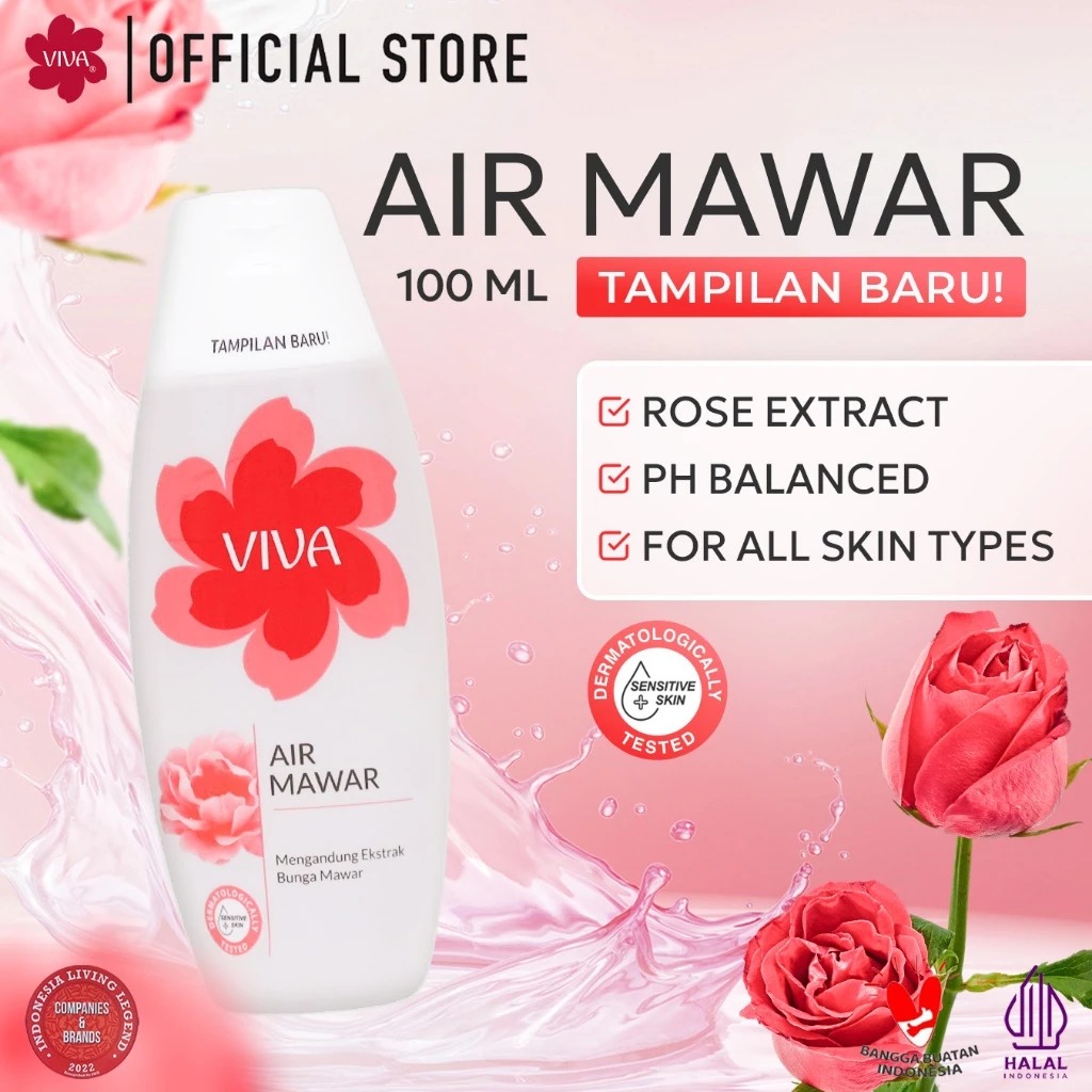 VIVA Air Mawar 100ml