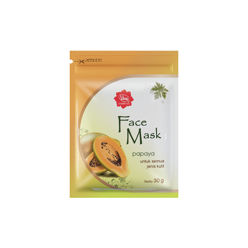 VIVA Face Masker Papaya 30gr (Masker Wajah) VIVA Face Masker Papaya 30gr (Masker Wajah)