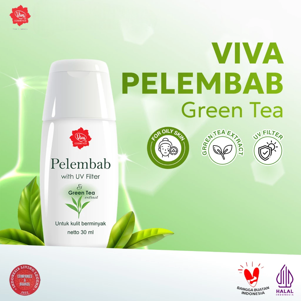 VIVA Pelembab Green Tea 30ml