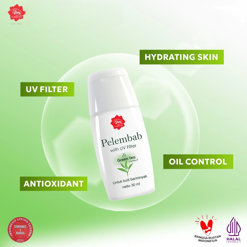 VIVA Pelembab Green Tea 30ml