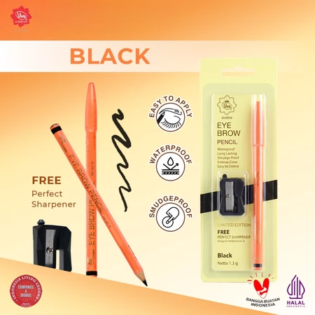 VIVA Pensil Alis Black (Eyebrow Pencil)