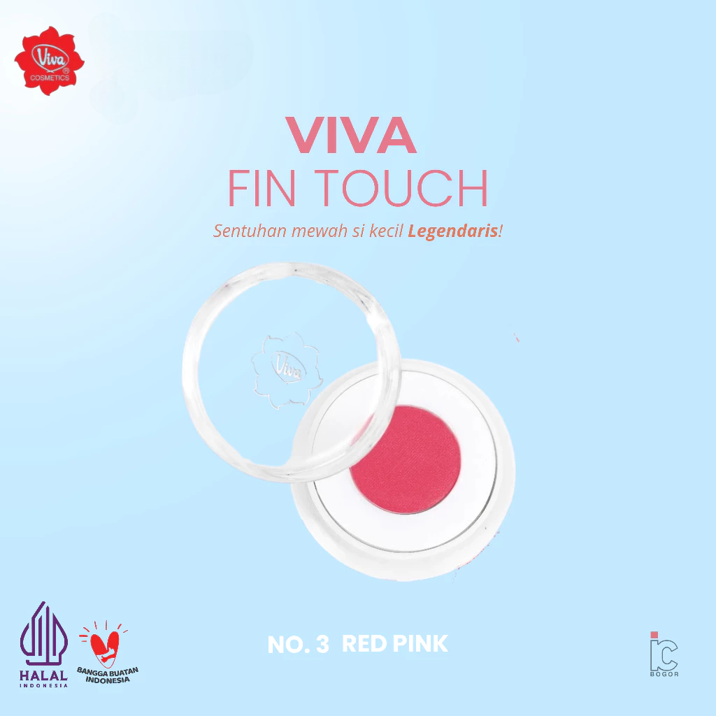VIVA Fin Touch 03 Red Pink (Blush On)