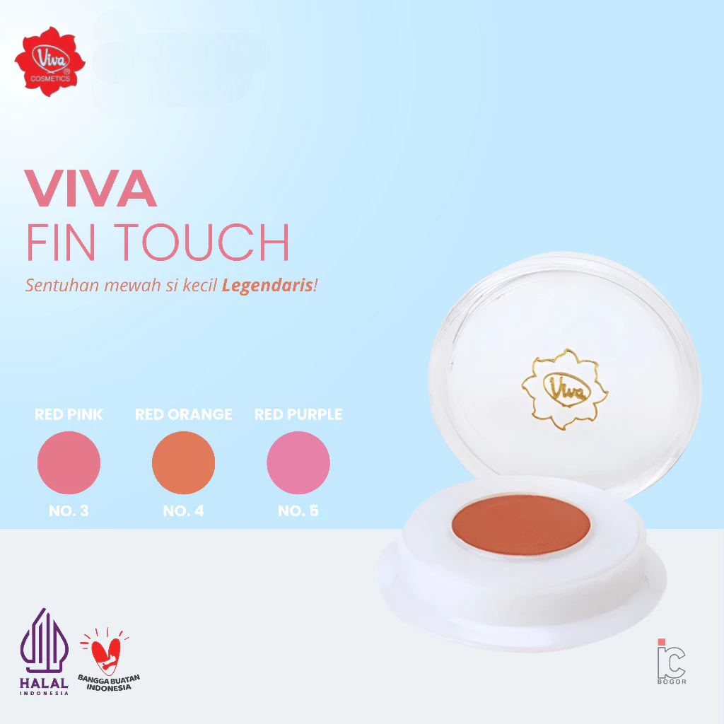 VIVA Fin Touch 03 Red Pink (Blush On)