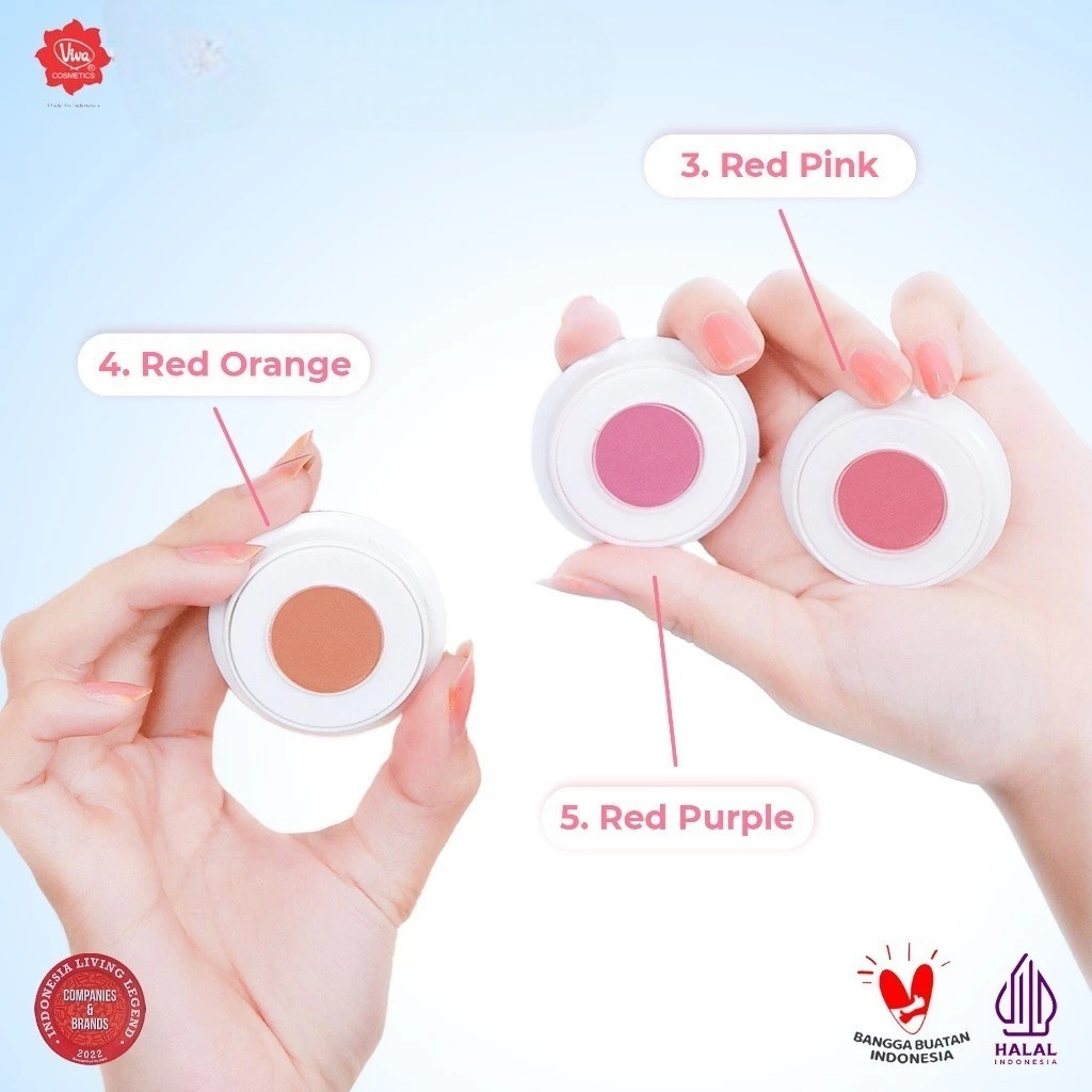 VIVA Fin Touch 03 Red Pink (Blush On)
