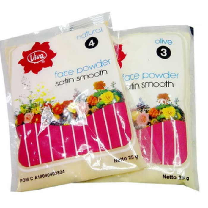 VIVA Bedak Zak 04 NATURAL - Sachet Besar 25gr (Face Powder Satin Smooth) VIVA Bedak Zak 04 NATURAL - Sachet Besar 25gr (Face Powder Satin Smooth)
