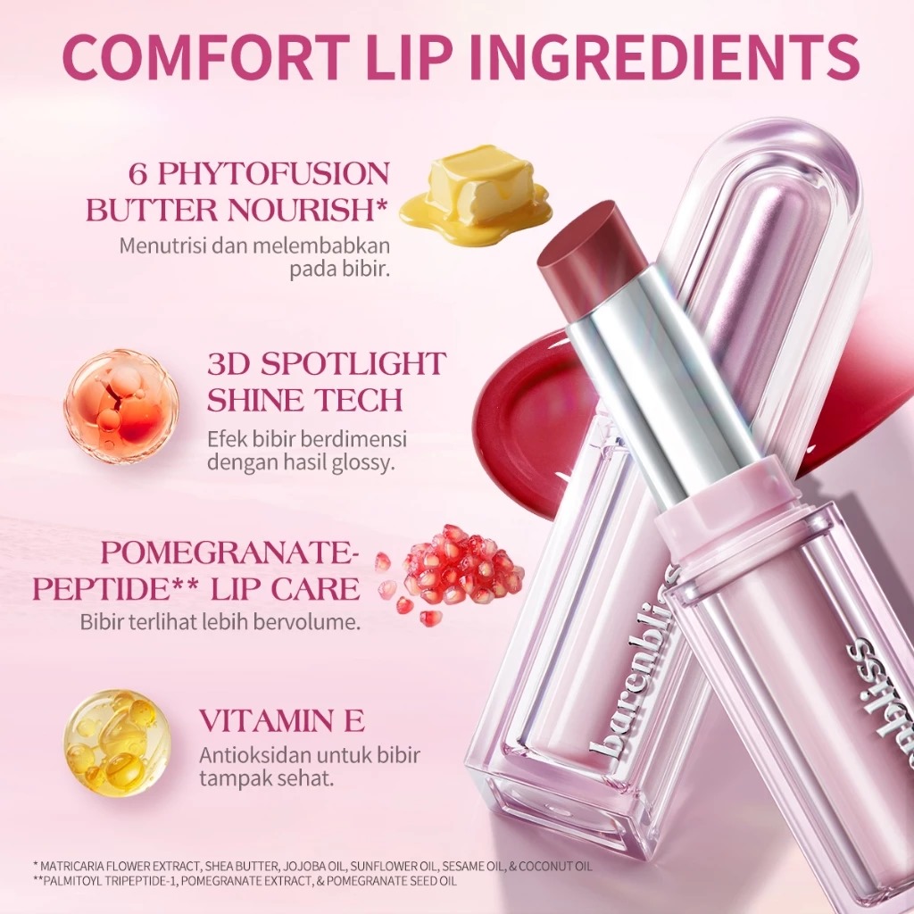 BNB Barenbliss Butter Melt Tinted Lipstick 2.7gr - 101 Butterscotch Bliss