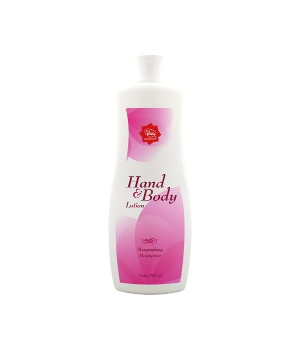 VIVA Hand & Body Lotion Original 550ml (Besar Pink) VIVA Hand & Body Lotion Original 550ml (Besar Pink)